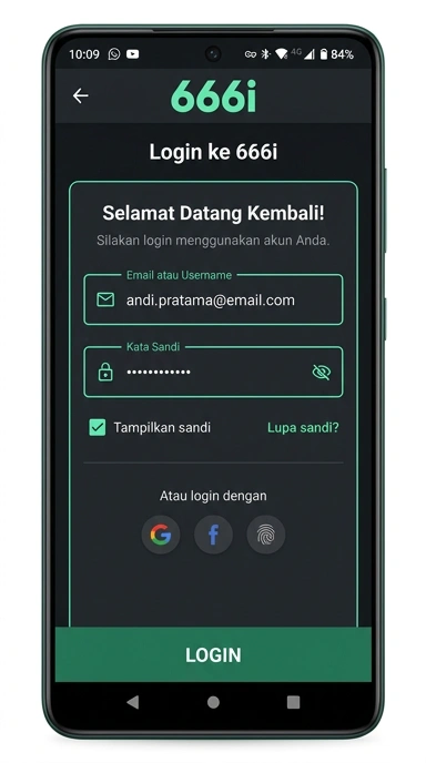 Panduan Masuk Akun 666i untuk Pengguna Android