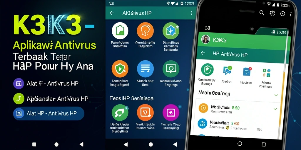 Tampilan antarmuka aplikasi K3K3 yang intuitif dan mudah digunakan.